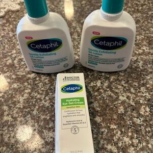 Cetaphil Exfoliating Lotion and Eye Gel-Cream Set